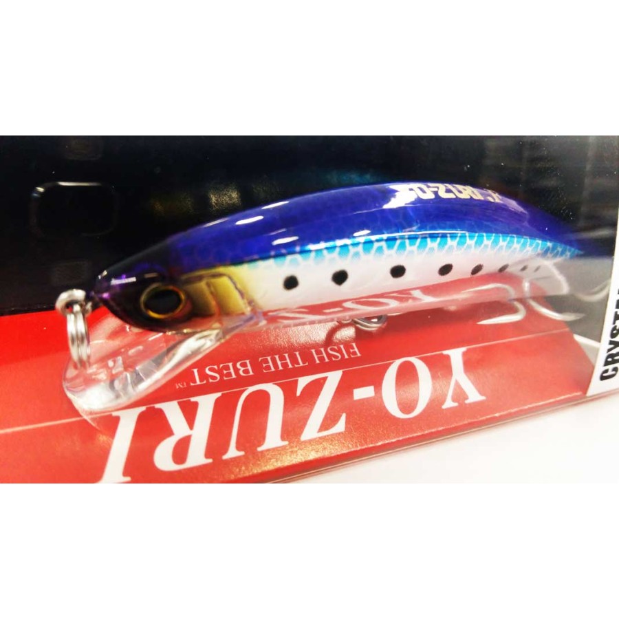 YO ZURI R1122 CRYSTAL MINNOW FLOATING 70MM HIW