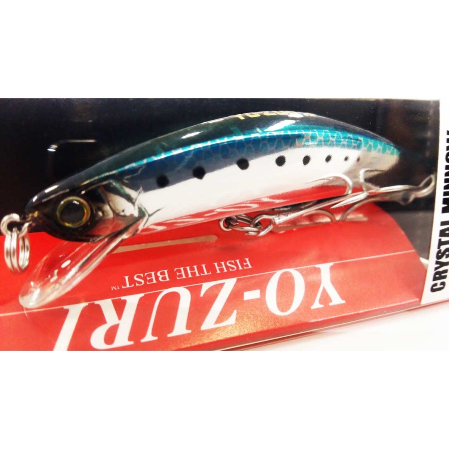 YO ZURI R1132 CRYSTAL MINNOW FLOATING 70MM HSIW