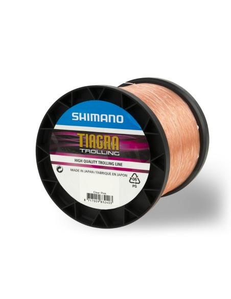 SHIMANO TROLLING CLEAR PINK 30LB 1000MT