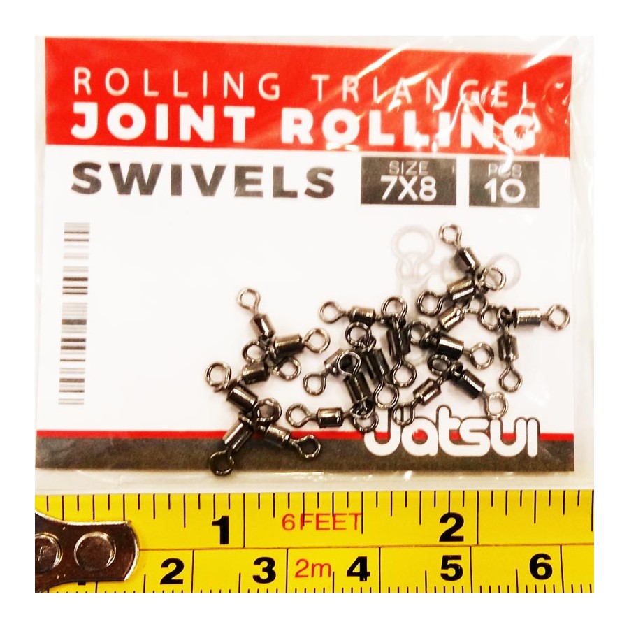 SWIVELS ROLLING COMBINATE 6X7 (10PZ)