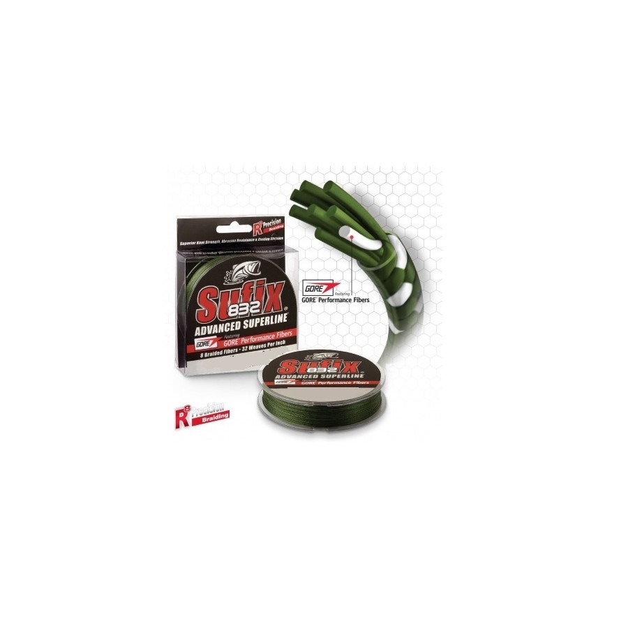 SUFIX 832 GREEN 250MT 0.15MM