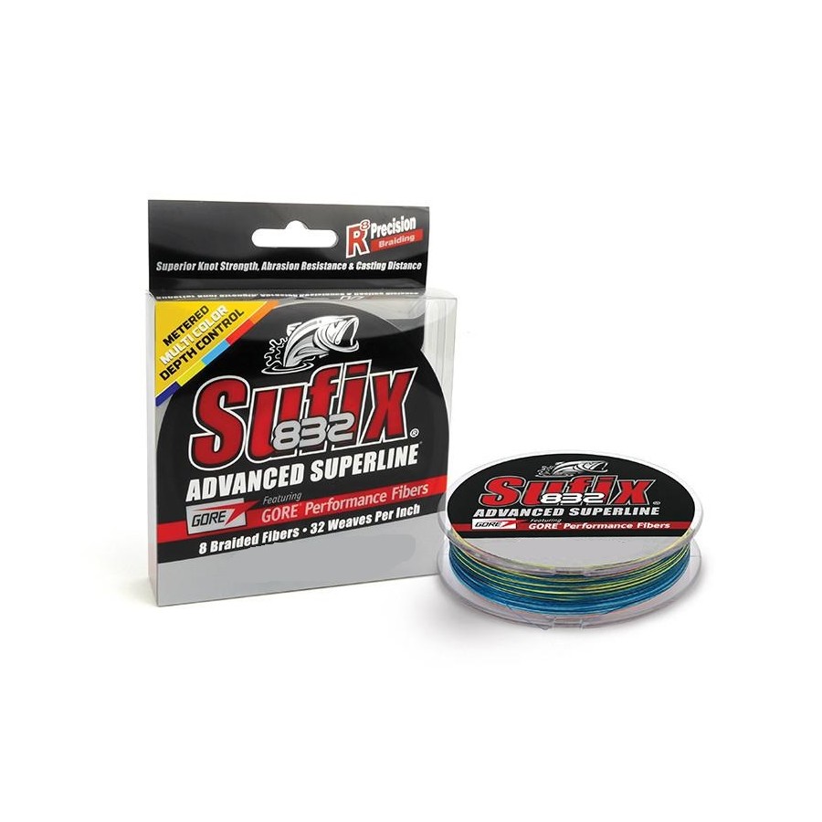 SUFIX 832 MULTICOLOR 300MT 0.24MM