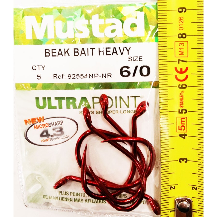 MUSTAD SERIE 92554NP NR N.6/0