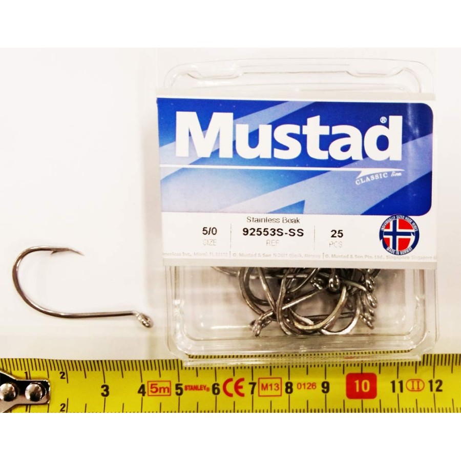 MUSTAD SERIE 92553S N.5/0