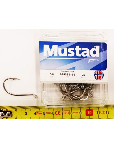 MUSTAD SERIE 92553S N.5/0