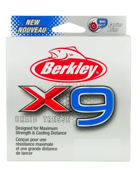 BERKLEY X9 FLAME GREEN 150MT 0,12MM