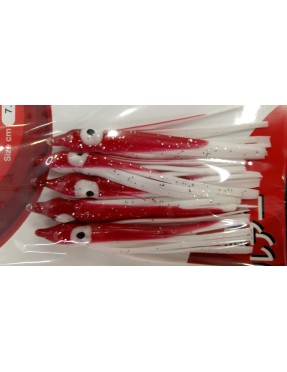 OCTOPUS 7,5CM RED WHITE