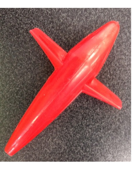 BIRD 10CM ROT FLUO