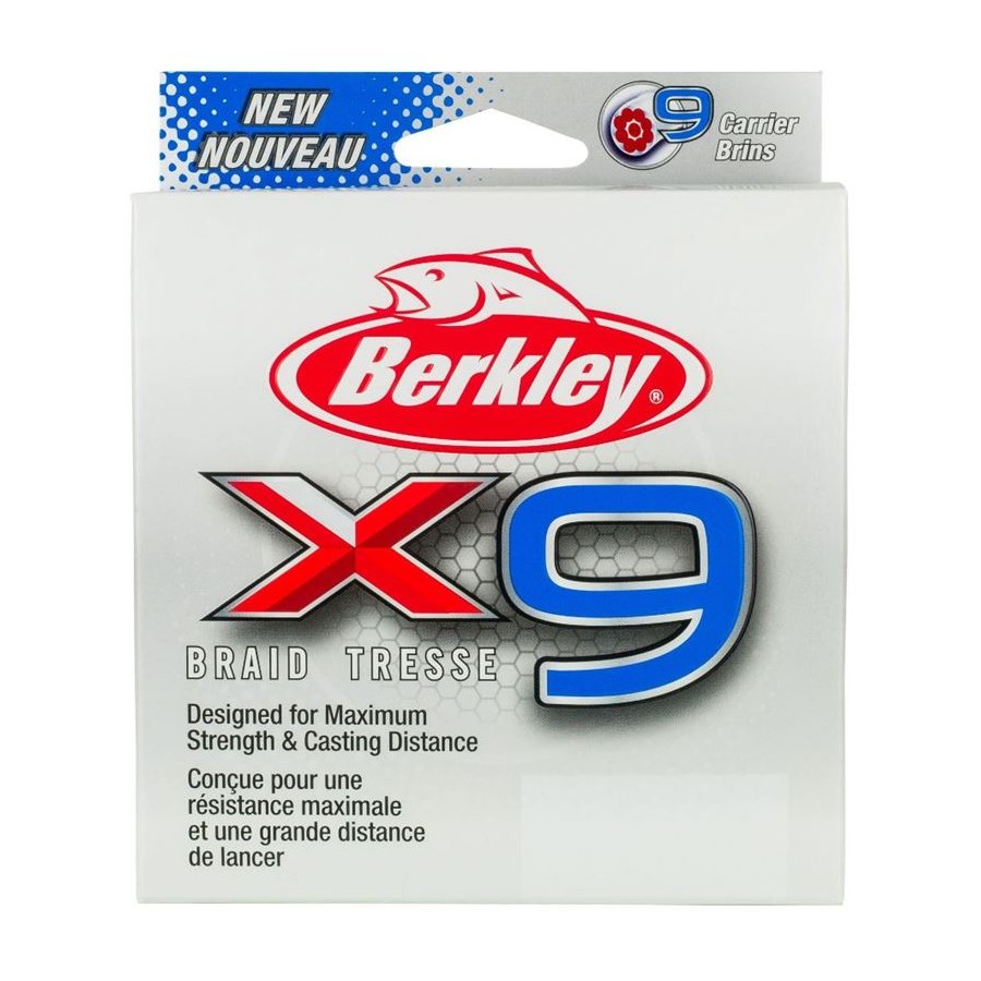 BERKLEY X9 GREEN 300MT 0,08MM