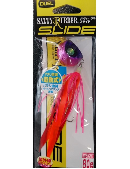 DUEL SALTY RUBBER SLIDE 80G WHKV