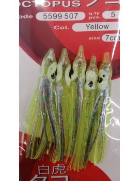 OCTOPUS 7,5CM YELLOW