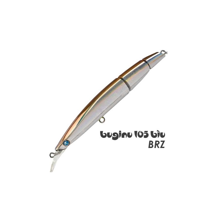 SEASPIN LURES BUGINU 105MM BIU 12G BRZ