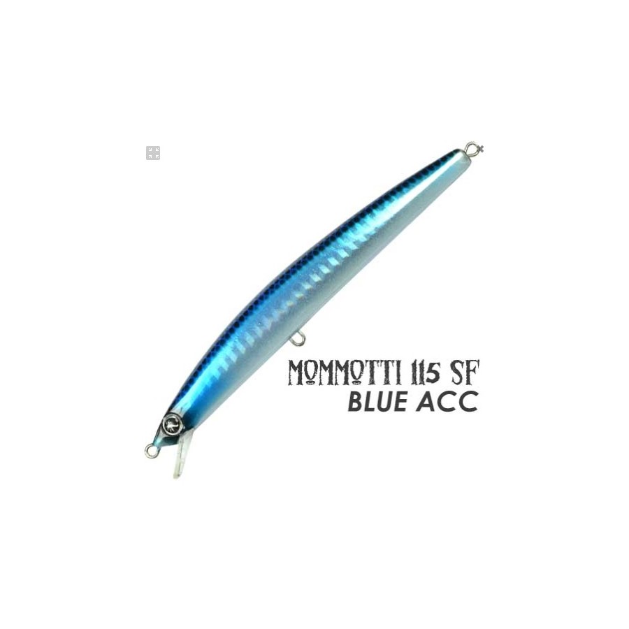SEASPIN LURES MOMMOTTI SF 115MM BLUE ACC