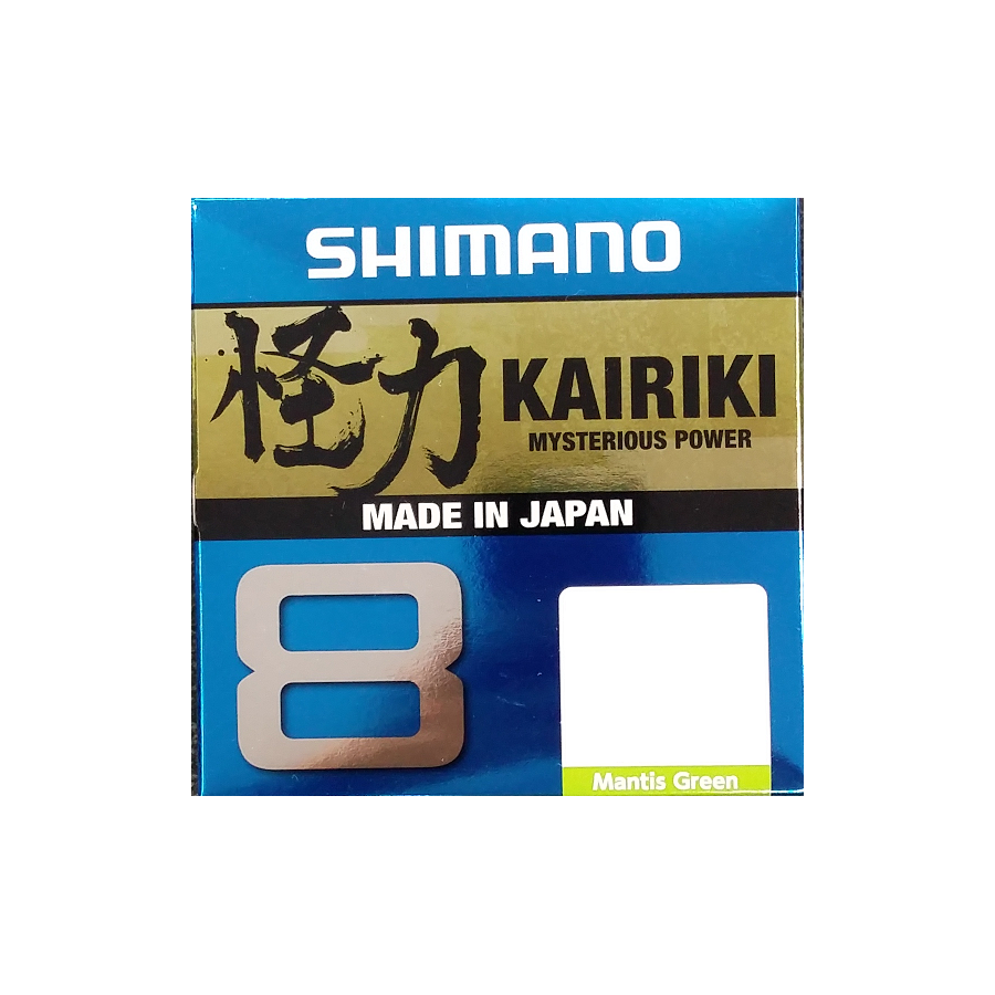 SHIMANO NEW KAIRIKI 0,19MM 300MT 12,0KG (MANTIS GREEN)