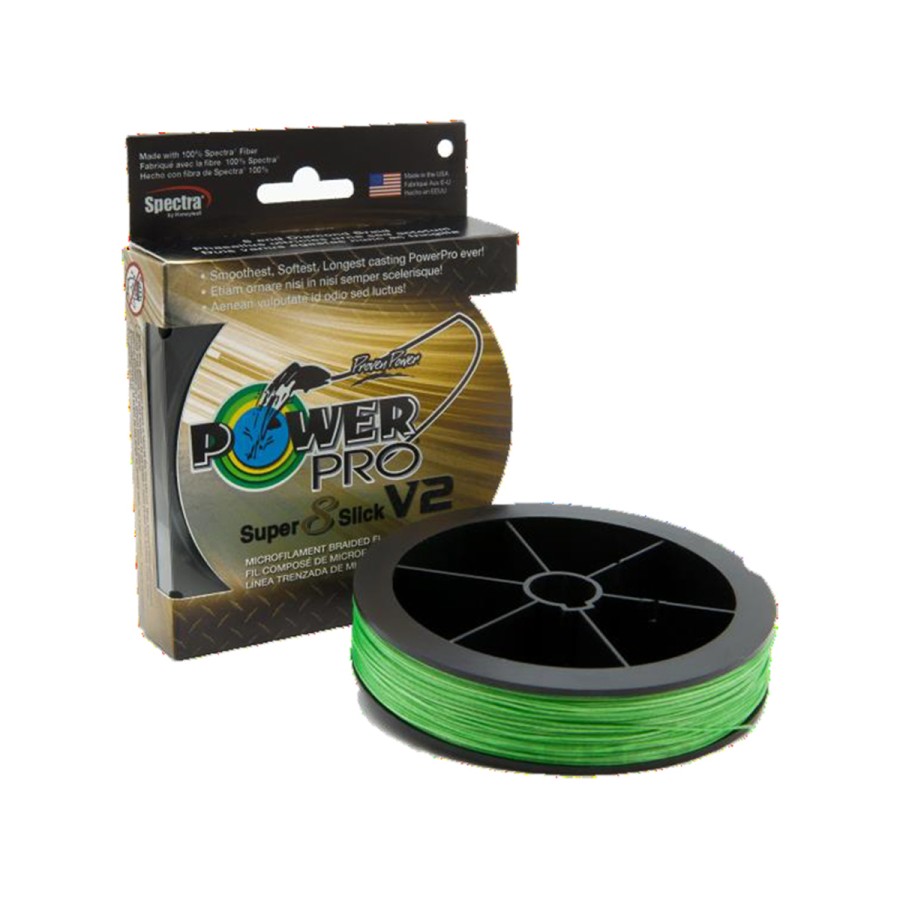 POWER PRO SUPER 8 SLICK 275MT HI VIS AQUA 0,23