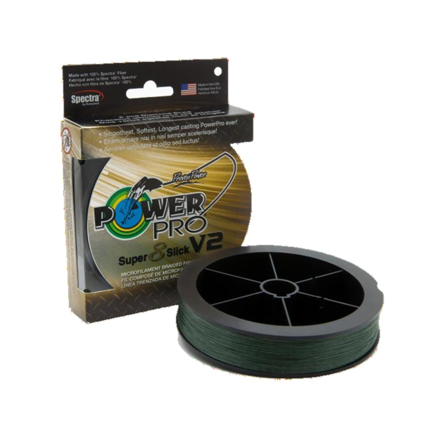 POWER PRO SUPER 8 SLICK 275MT MOSS GREEN 0,15