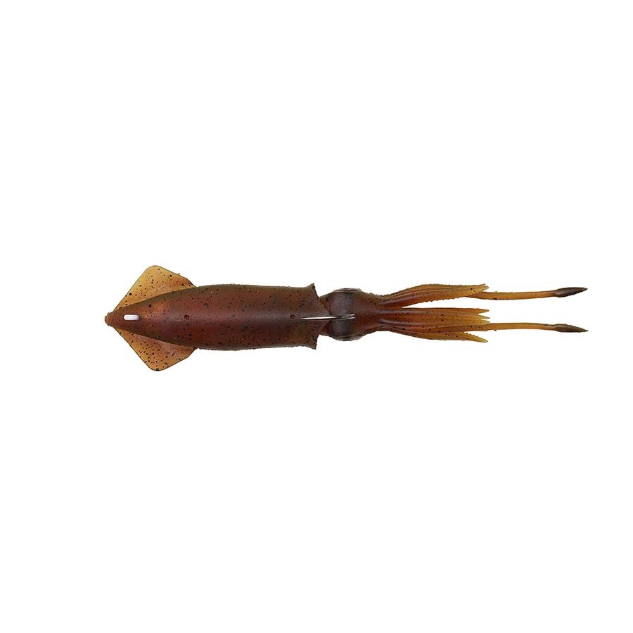 SAVAGE SALT 3D SWIN SQUID 188 MM RED BROWN