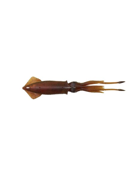 SAVAGE SALT 3D SWIN SQUID 188 MM RED BROWN