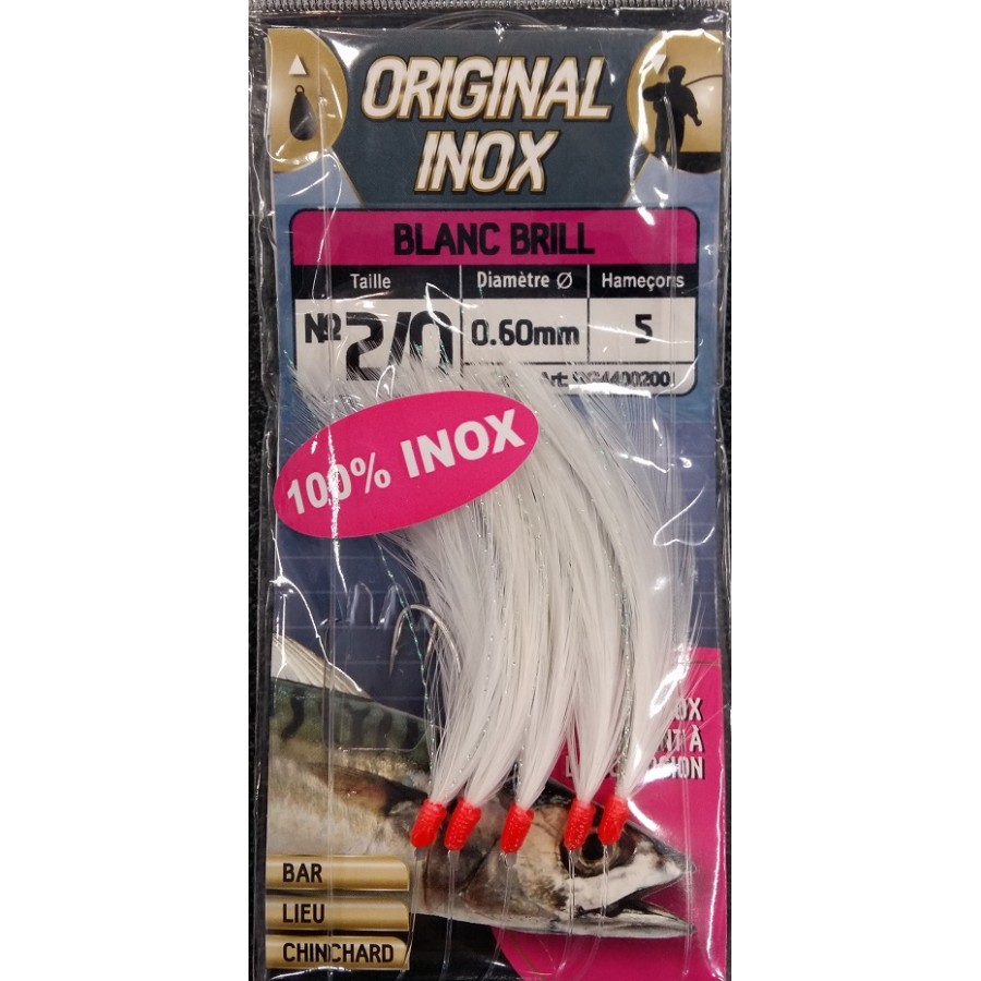 RAGOT BLANC BRILL 2/0 INOX