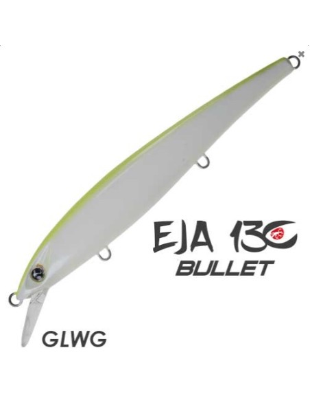 SEASPIN LURES EJA 130 BULLET GLWG