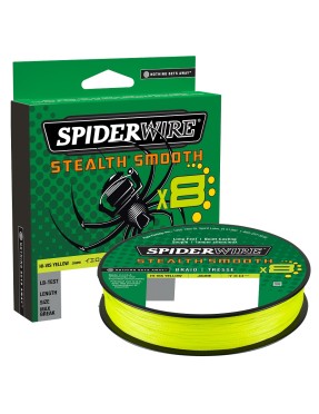 SPIDERWIRE STEALTH SMOOTH X8 YELLOW 300MT 0,13MM