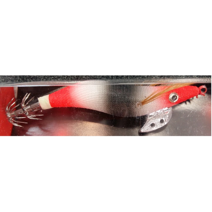 SQUID RED HEAD 2.5 BLACK RED