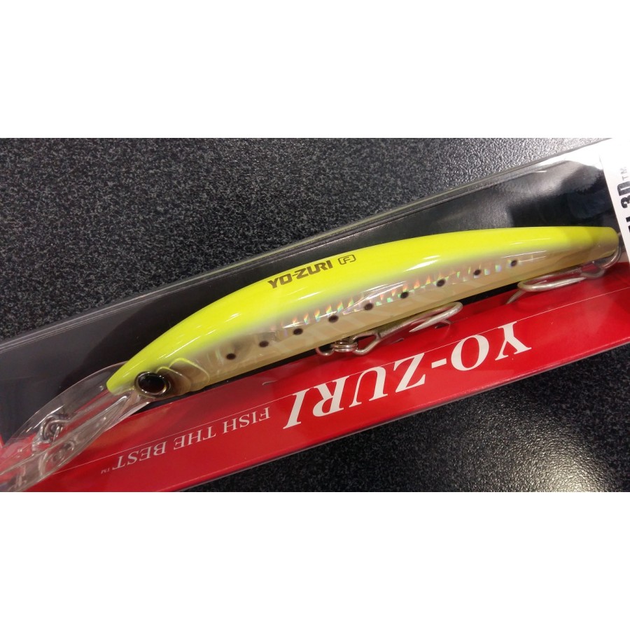 YO ZURI CRYSTAL MINNOW DEEP DIVER 3D 150MM GHCS