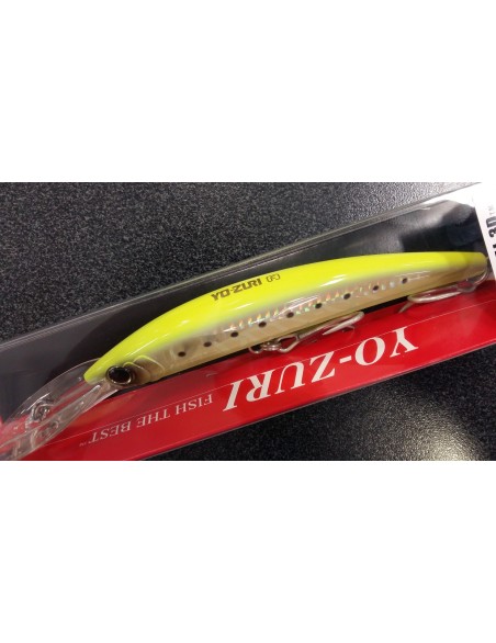YO ZURI CRYSTAL MINNOW DEEP DIVER 3D 150MM GHCS