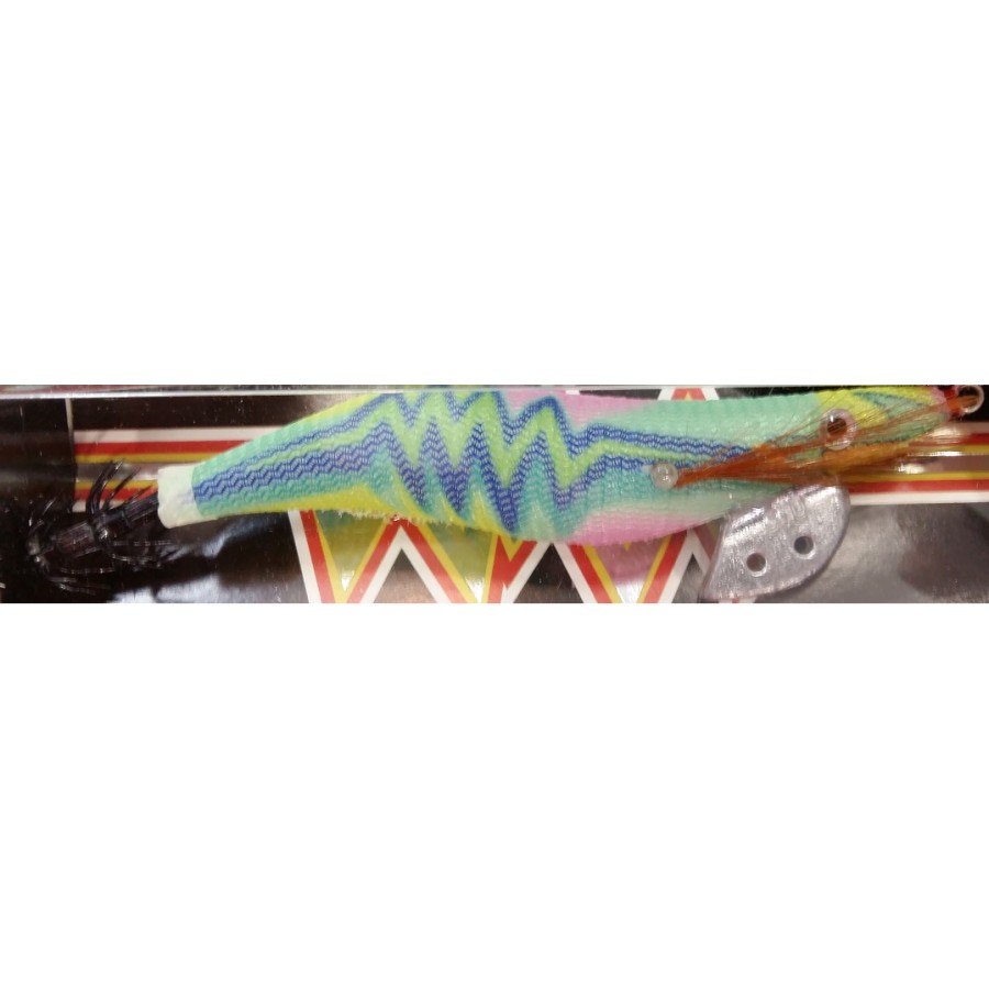 SQUID THUNDER 2.5 GREEN PINK YELLOW
