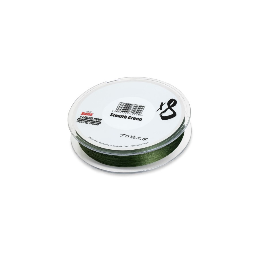 SUFIX X8 GREEN 300MT 0.285MM 50LB (22,5KG)