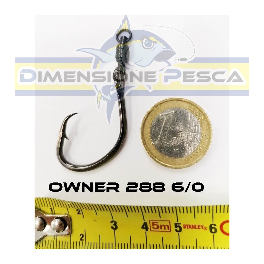 FISH HOOK OWNER 288 CON GIRELLA 6/0