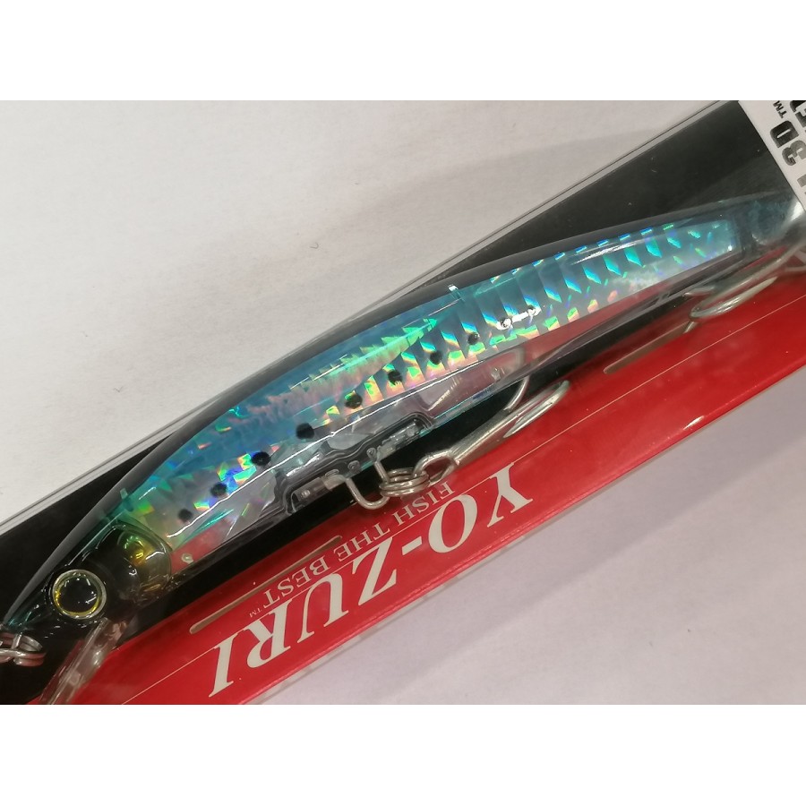 YO ZURI F1147 CRYSTAL MINNOW 3D FLOATING 130MM GHIW