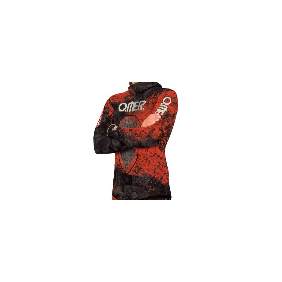 JACKET OMER RED STONE 5MM SIZE 3 (M)