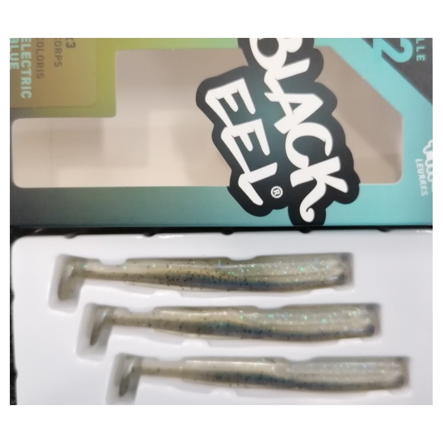 BLACK EEL 110MM ELECTRIC BLUE (CODA) 3PZ