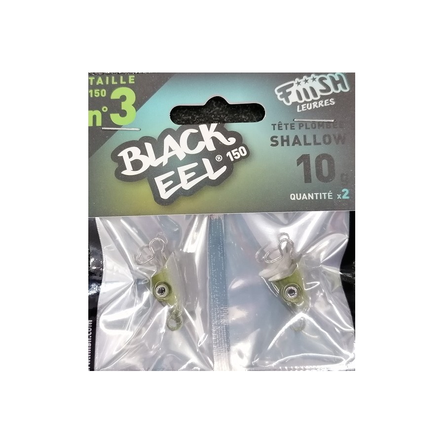 BLACK EEL 150MM SHALLOW 10GR(TESTA) 2PZ