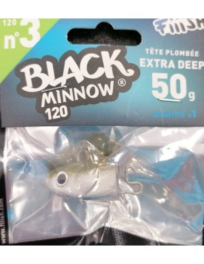 BLACK MINNOW 120MM EXTRA DEEP 50G (TESTA) 1PZ