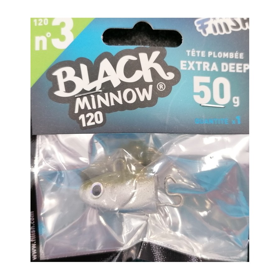 BLACK MINNOW 120MM EXTRA DEEP 50G (TESTA) 1PZ