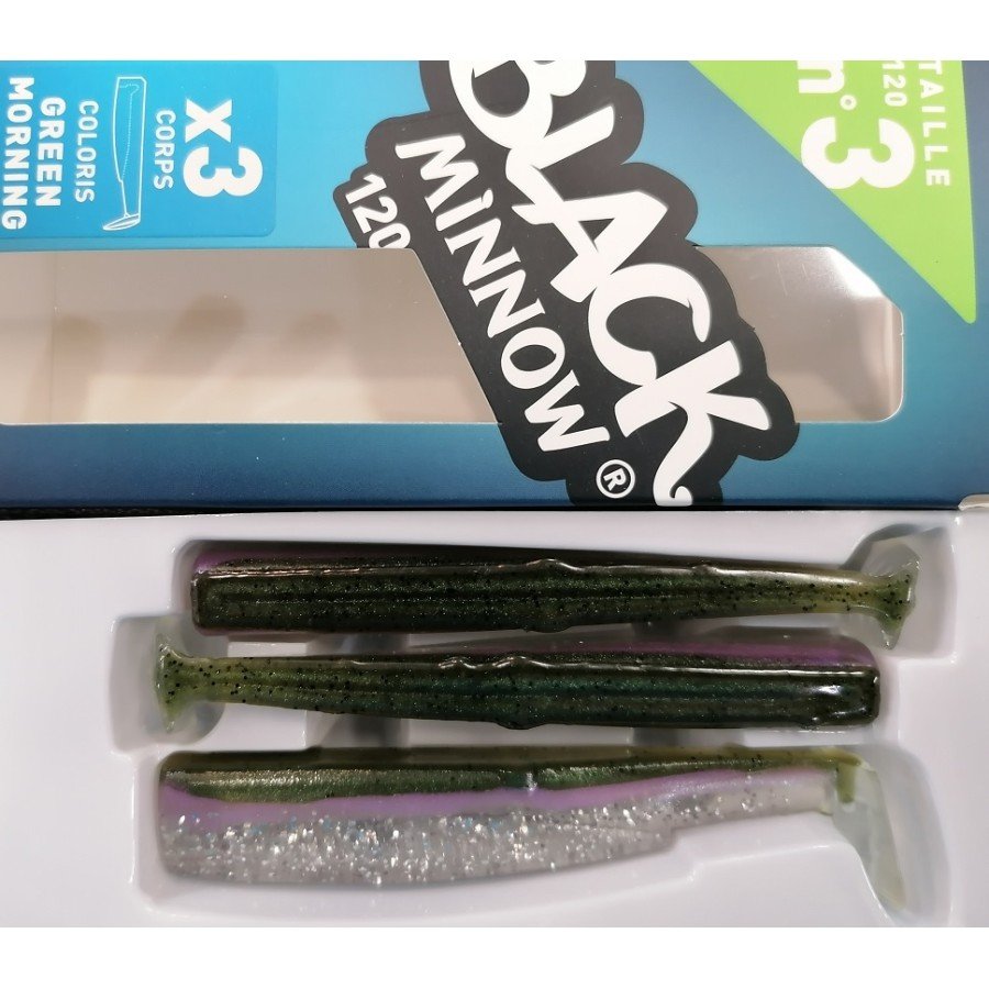BLACK MINNOW 120MM GREEN MORNING (CODA) 3PZ
