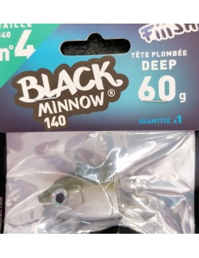 BLACK MINNOW 140MM DEEP 60G (TESTA) 1PZ