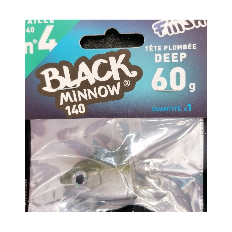 BLACK MINNOW 140MM DEEP 60G (TESTA) 1PZ