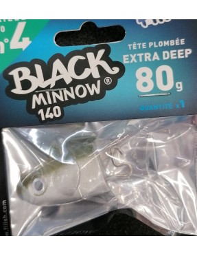 BLACK MINNOW 140MM EXTRA DEEP 80G (TESTA) 1PZ