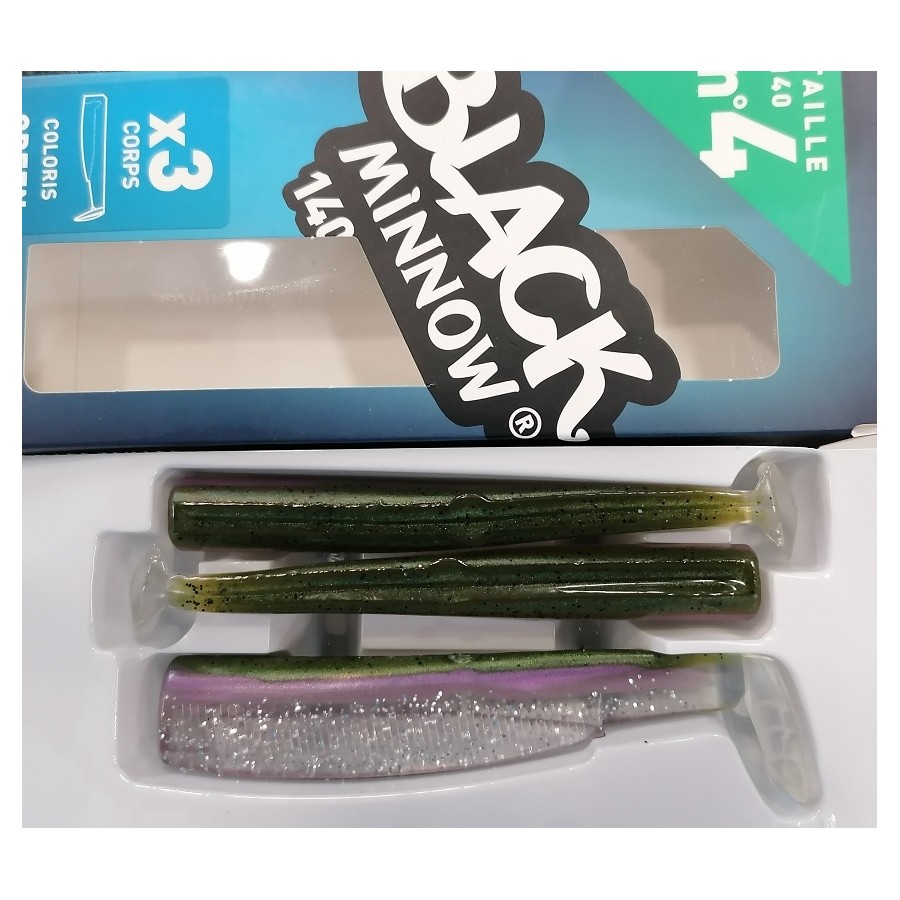 BLACK MINNOW 140MM GREEN MORNING (CODA) 3PZ