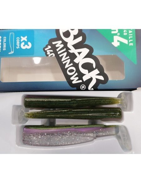 BLACK MINNOW N.4 140MM GREEN MORNING (CODA) 3PZ