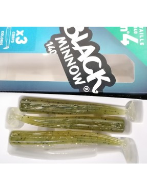 BLACK MINNOW 140MM KAKI PAILLETE (CODA) 3PZ