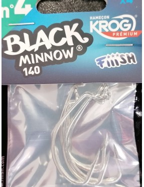 BLACK MINNOW 140MM KROG (AMI) 4PZ