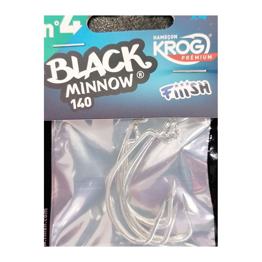 BLACK MINNOW 140MM KROG (AMI) 4PZ