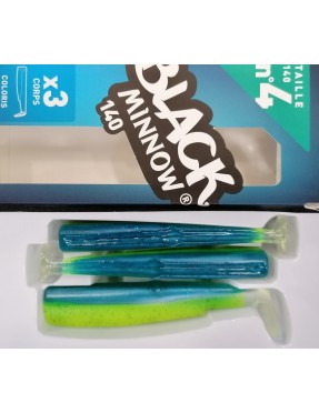 BLACK MINNOW 140MM SLEEPY GREEN (CODA) 3PZ