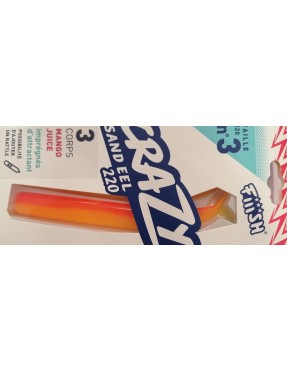 FIIISH CRAZY SAND EEL 220MM MANGO JUICE (3 CORPI)