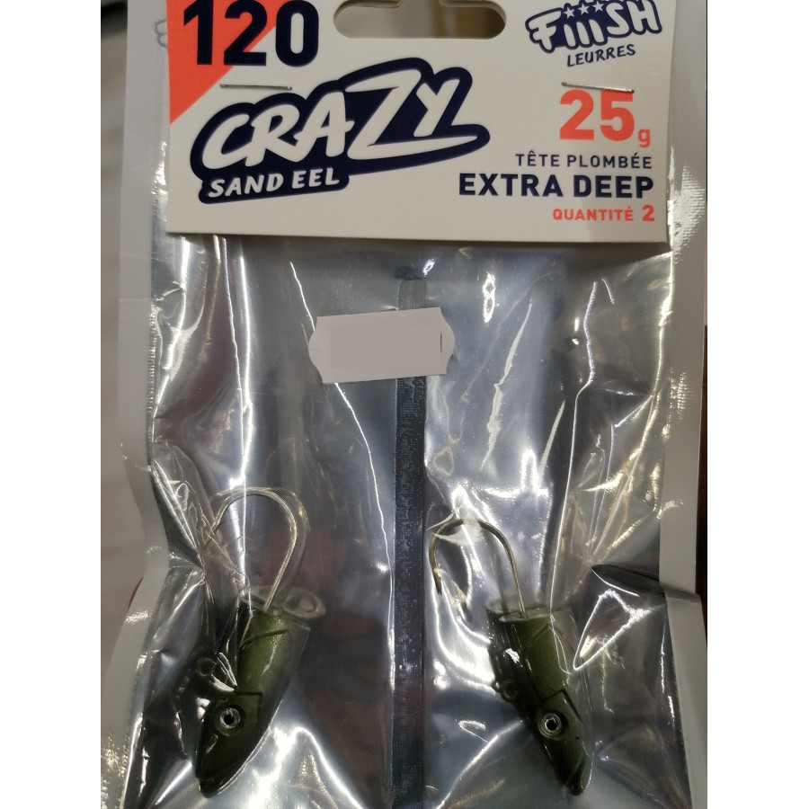 FIIISH CRAZY SAND EEL TESTA N.2 25G (2PZ)