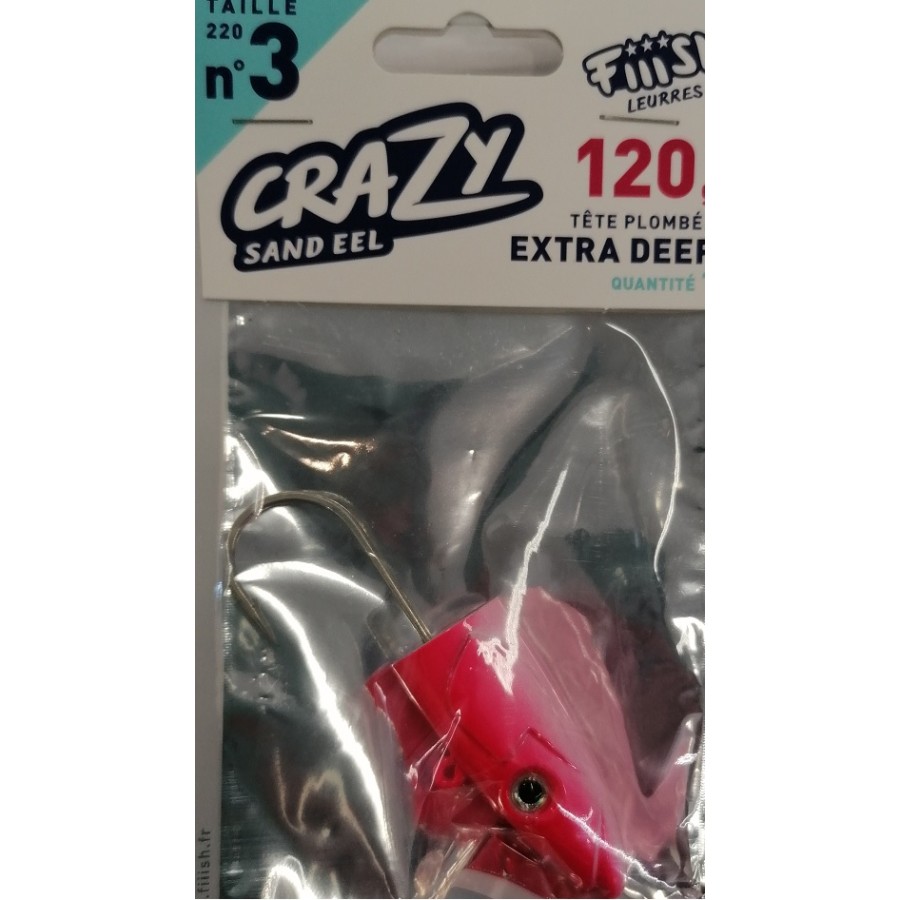 FIIISH CRAZY SAND EEL TESTA N.3 120G (1PZ)